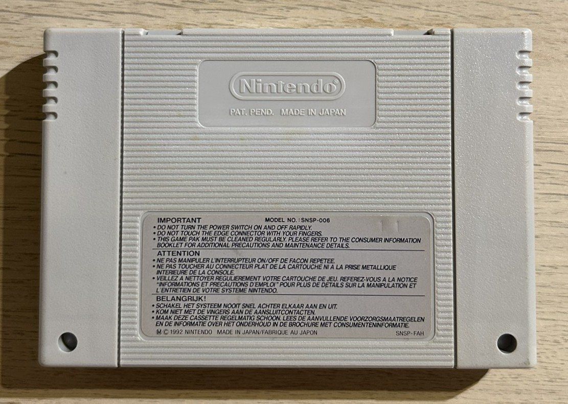 Nintendo Giochi: Exhaust Heat Super Nintendo SNES – Usato da St. Gallen venduto da Alpine.Arcade 1