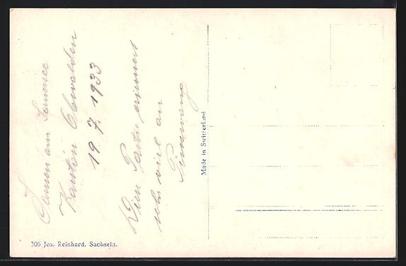 Cartoline postali: Melchtal, An der neuen Wallfahrtskirche – Usato da Berlin venduto da bartko-reher 1