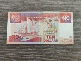 Singapur 10 Dollars ND88 !!!!!!