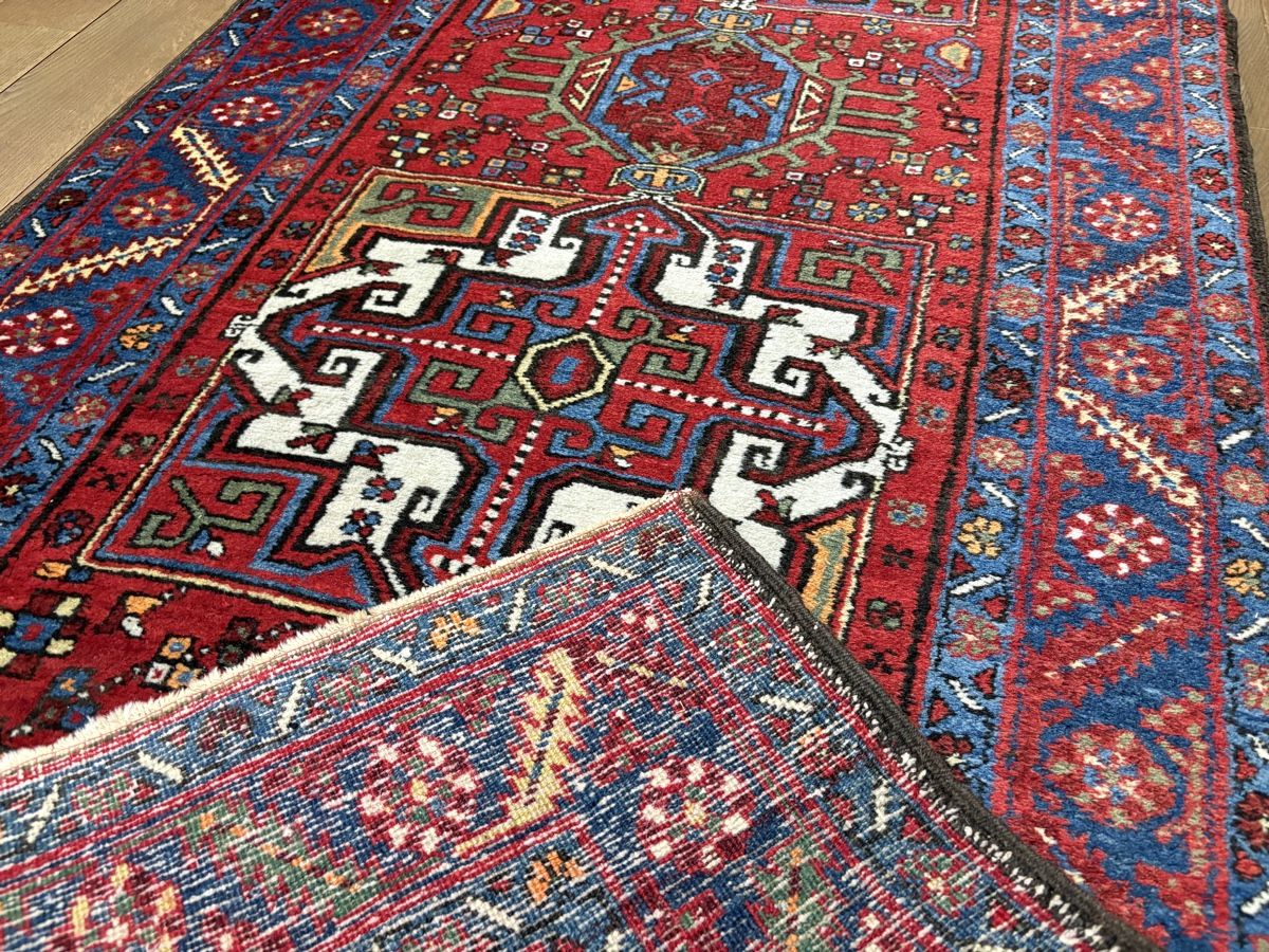Tappeti: Antiker Heriz Läufer Perserteppich - Extrem Selten – Usato da Bennau venduto da Mayer_Carpets 7