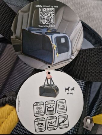 Transporttasche für Haustiere M 6kg neu