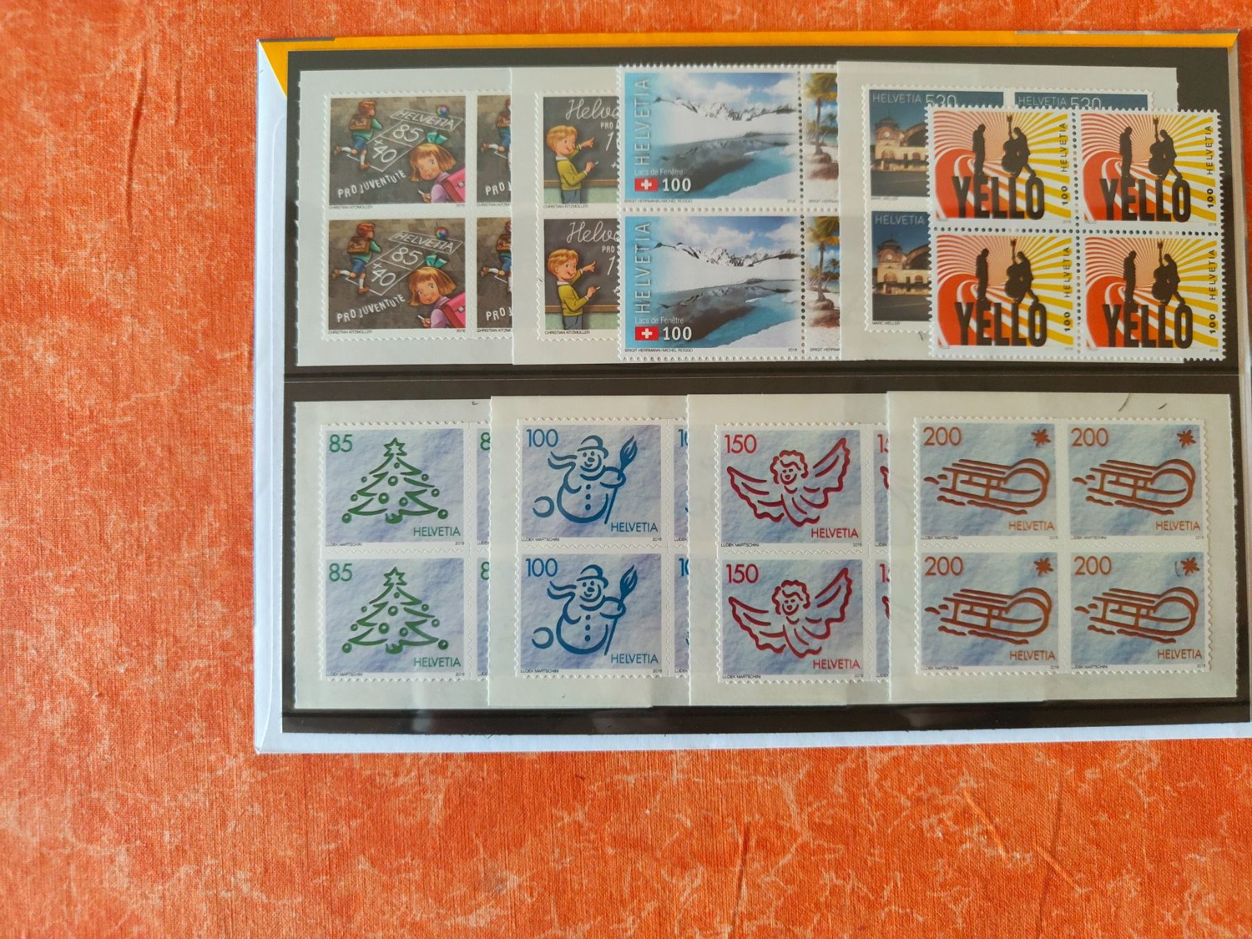 Tutti i francobolli: Timbres 2016 blocs de 4 non oblitérés – Nuovo e nell'imballaggio originale da Gryon venduto da Jessicaj87 1