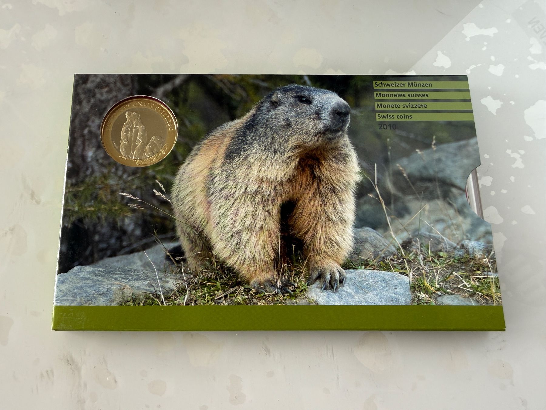 Tutti le monete: Schweizer Münzsatz 2010  Stempelglanz – Nuovo (secondo la descrizione) da Wallisellen venduto da SWISS_SILVER1