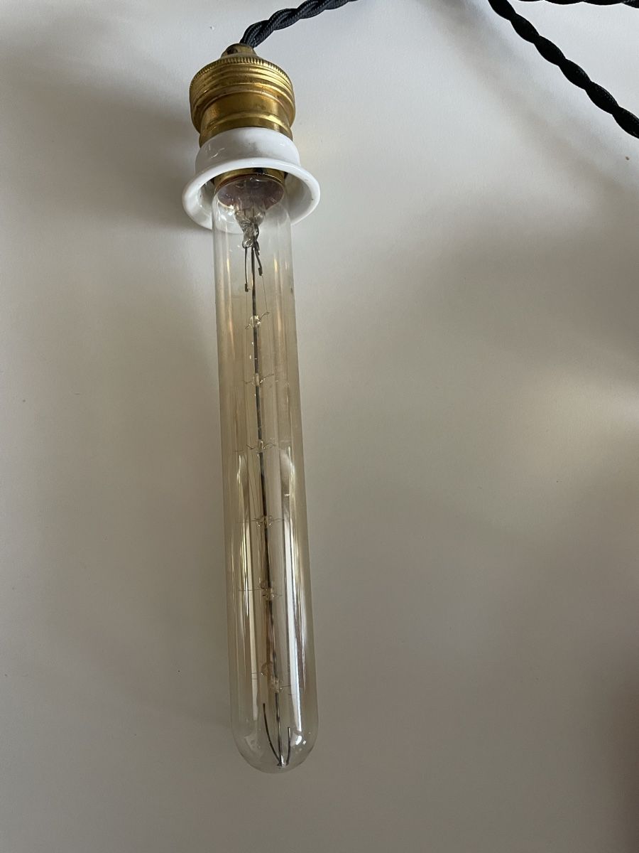 Lampadari & plafoniere: Hängelampe mit Edison Glühbirnen – Usato da Basel venduto da poootaing 2
