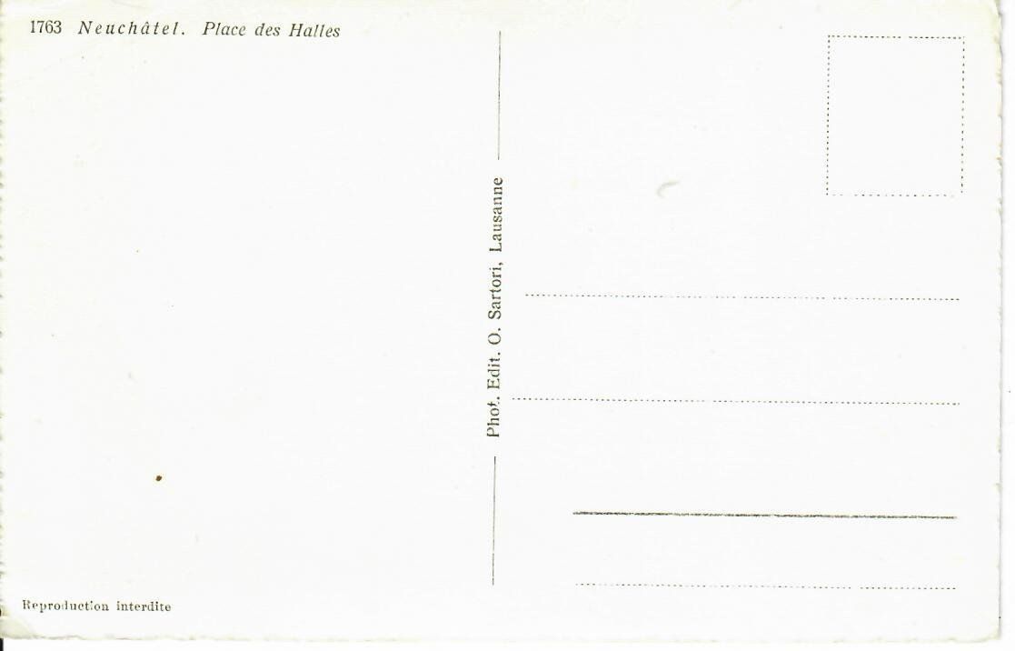 Cartoline postali: Neuchâtel – Usato da Hochdorf venduto da Ziegel-16 1
