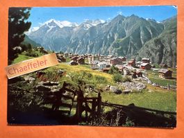 1969 C 114 Grächen,  Wallis. Weisshorn, Brunegghorn, Bishorn