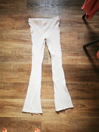 Spell Designs - Weisse Ripp-Hose - Grösse M