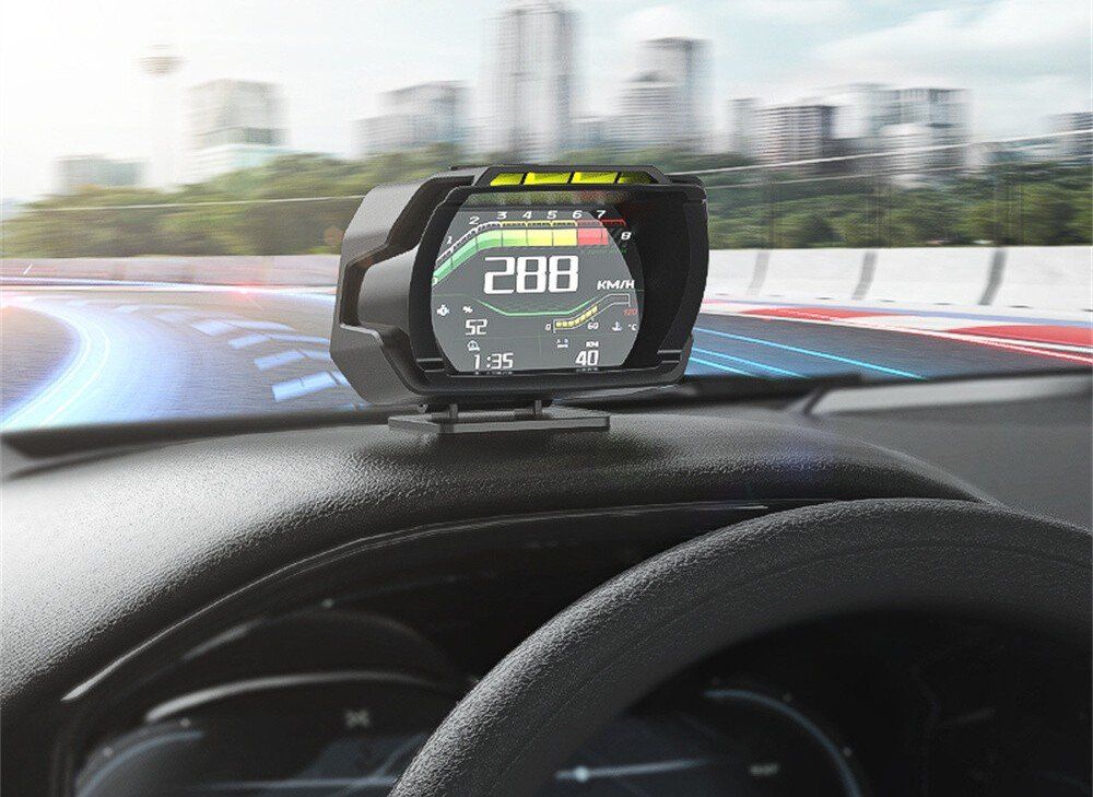 Misurare: Car HUD OBD2 GPS On-board Computer Head Up Display – Nuovo e nell'imballaggio originale da Kägiswil venduto da Pz711