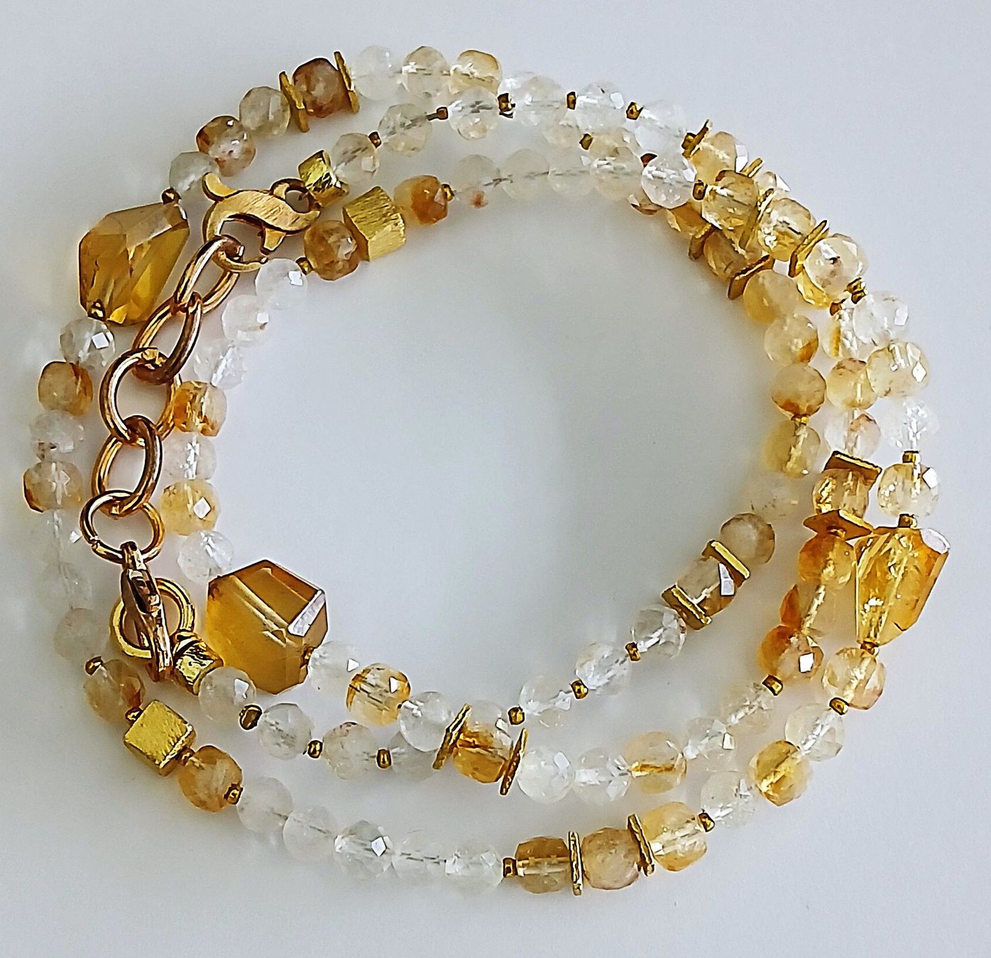 Catenine: 2in1 Citrin Halskette ODER Armband   Emarra – Nuovo e nell'imballaggio originale da Gossau SG venduto da Seravi1988 3