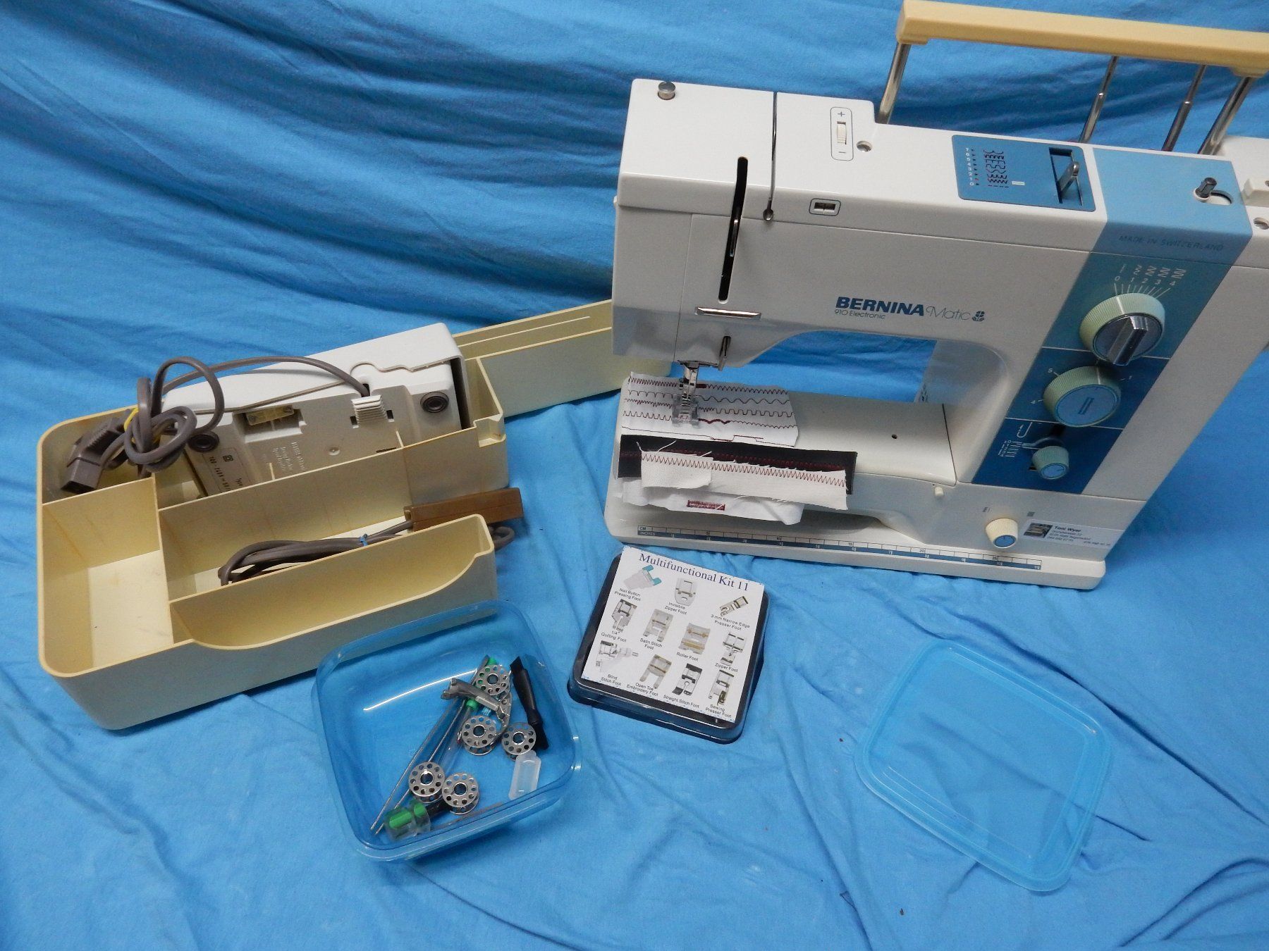 Bernina Macchine da cucire: Bernina Matic 910 Electronic ***Top Maschine***   26105 – Usato da Watt venduto da Mariposa49 5