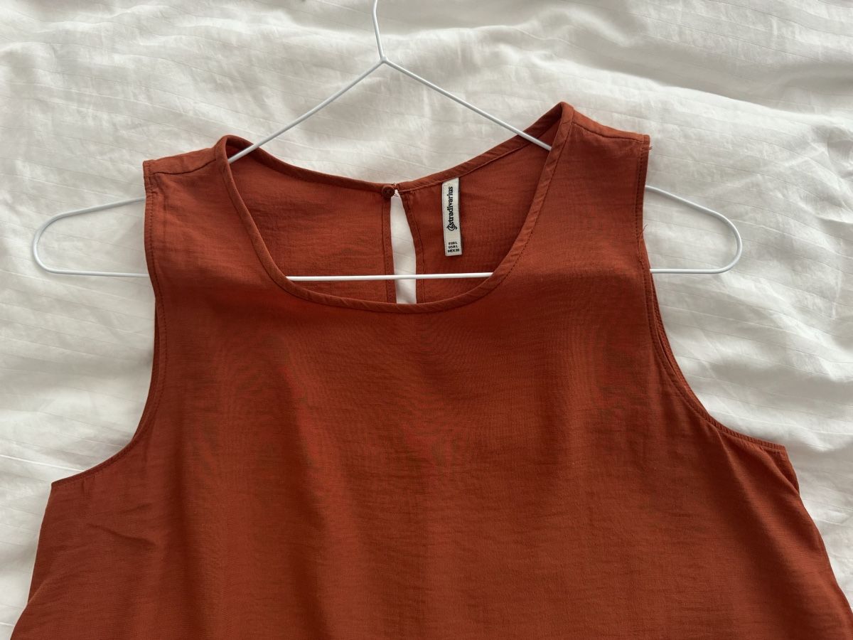 Stradivarius Top: Damen Tanktop braun Grösse M – Nuovo (secondo la descrizione) da Zürich venduto da Tanja_G88 3