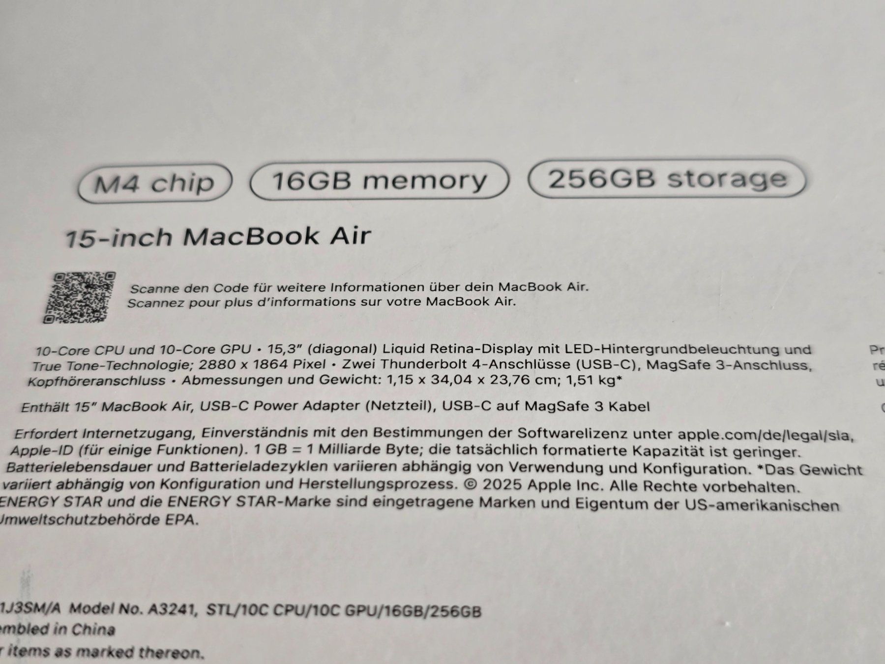 Apple Notebook: Apple MacBook Air, Top Zustand – Nuovo (secondo la descrizione) da Wil SG venduto da schnups13 4