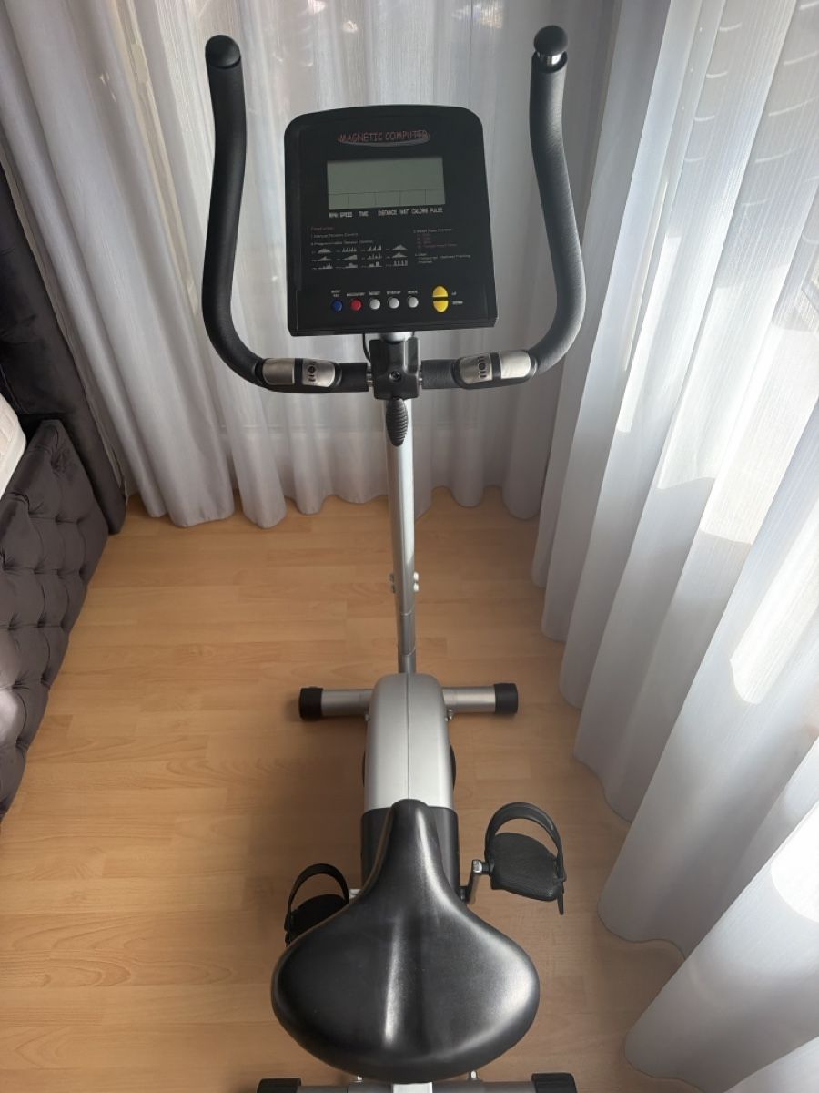 Buffalo Hometrainer: Ergometer Heimtrainer Buffalo silber schwarz gebraucht – Gebraucht aus Emmen von dus_kz6z 1