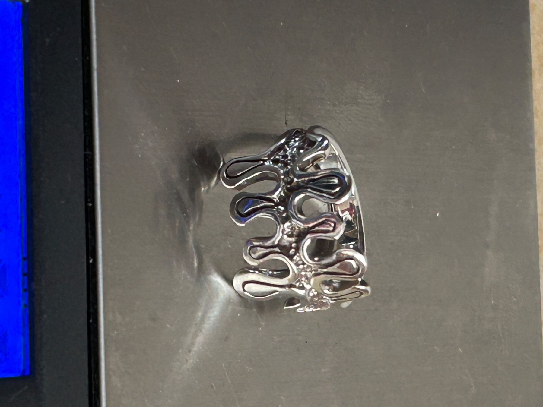 Ringe: Silberring WAVE - MOVEMENT (52 oder 54) – Neu und originalverpackt aus Laufen von belleskulptur 9