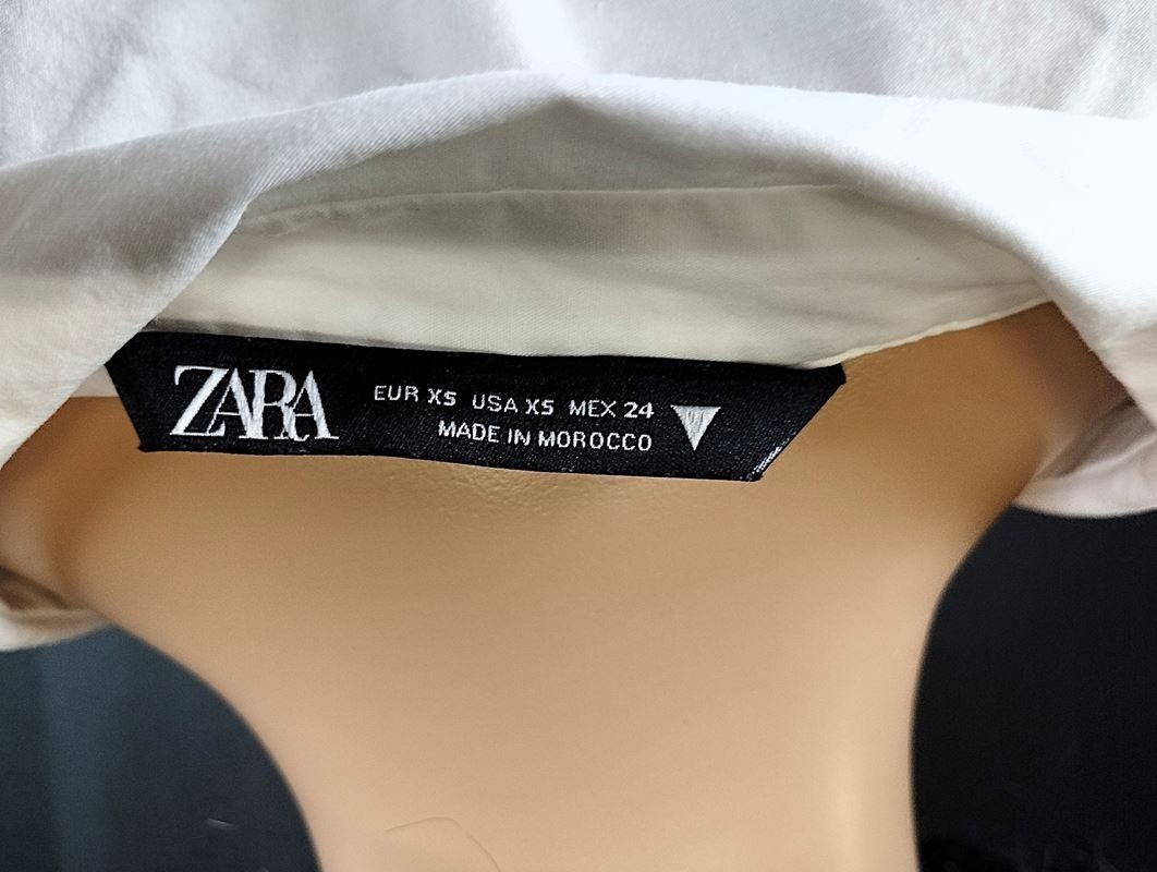 Zara Camicette: ZARA Bluse weiss Gr. XS – Usato da Schübelbach venduto da Restwert_Schubelbach 5