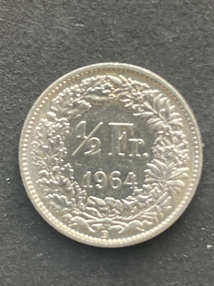 Tutti le monete: -.50 Silber CH Jahr 1964 – Usato da Meierskappel venduto da Hala03