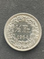 -.50 Silber CH Jahr 1964