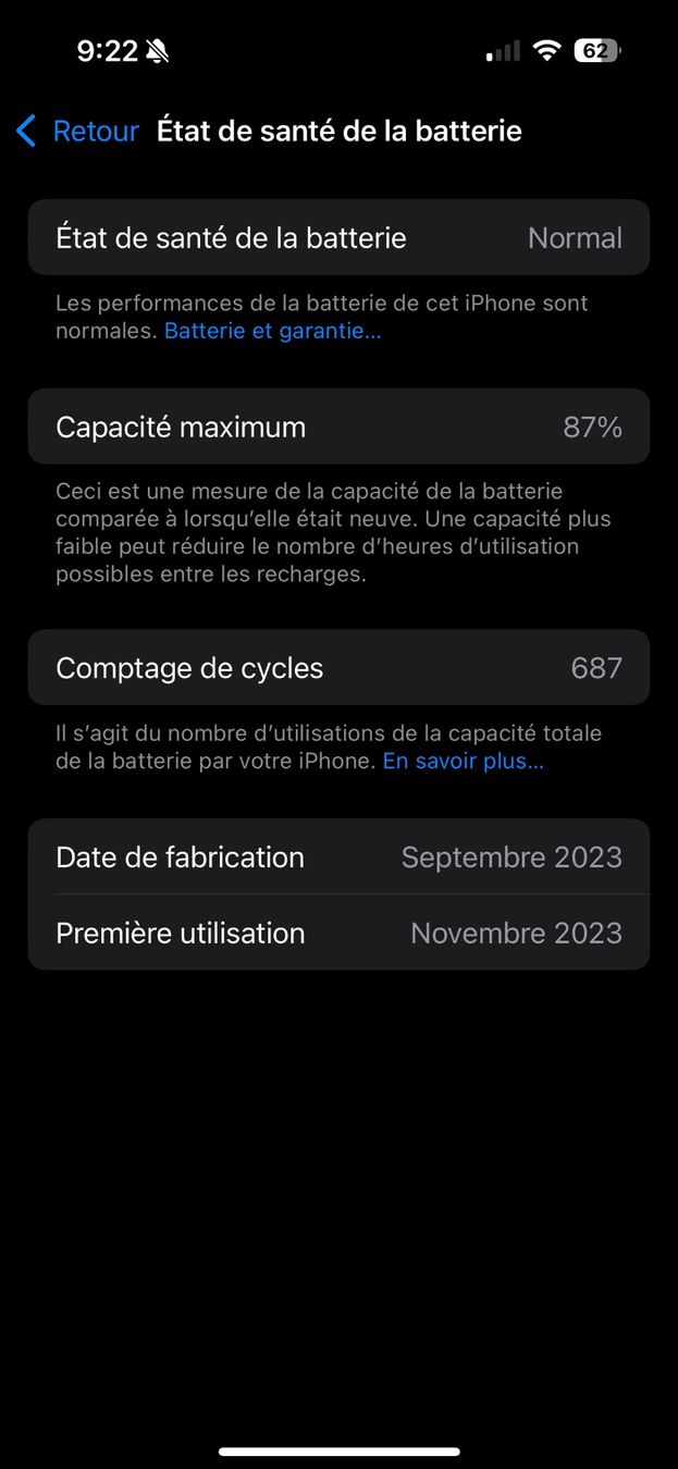 Apple Portables: Iphone 15 Pro 128GB – D'occasion à Middes par zac_7nw7 2