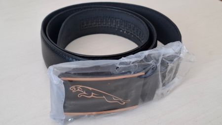 Jaguar Ledergürtel, neu, ungebraucht, Grösse 100, schwarz
