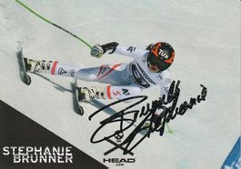 Stephanie Brunner / Originalautogramm