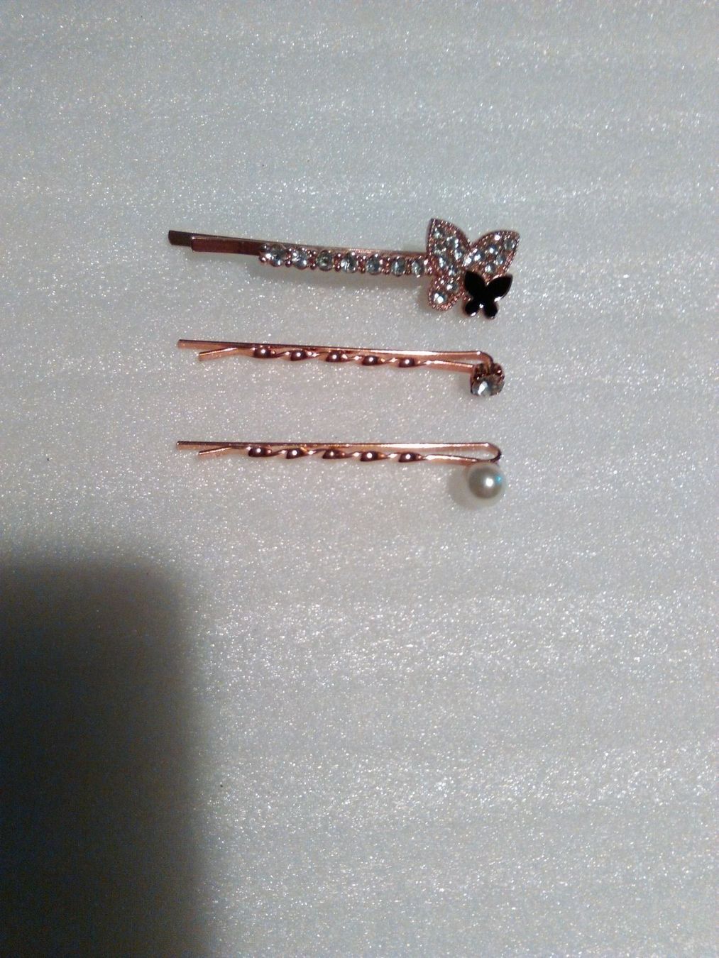 Accessoires pour cheveux: HAARKLIPS;3 stück,kristall,perlen – Neuf (Voir description) à Basel par bijoutrie_4 6