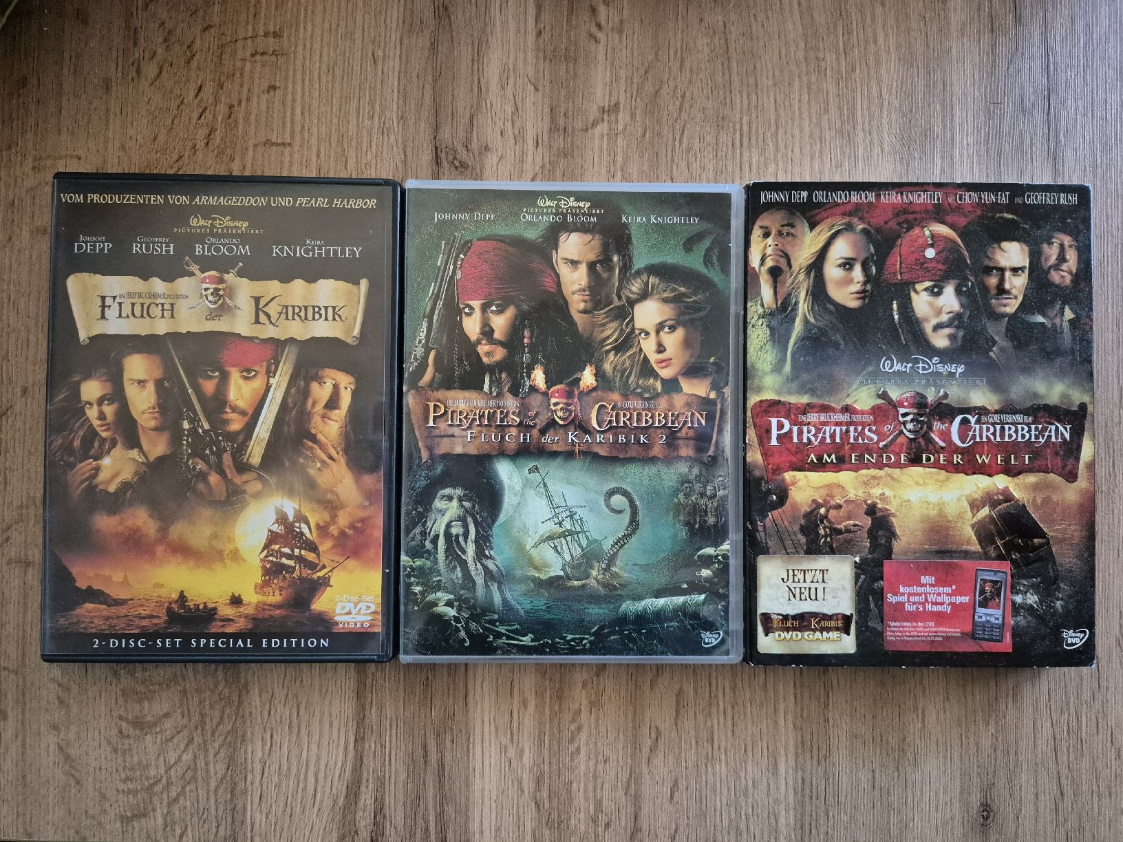 Alle DVDs: Fluch der Karibik 1-3 DVD – Gebraucht aus Berneck von jst_nk6y