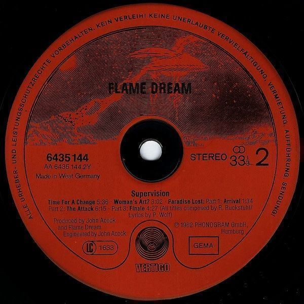 Dischi in vinile: FLAME DREAM /"Supervision"(1982) / LP! – Usato da Luzern venduto da adonairo 3