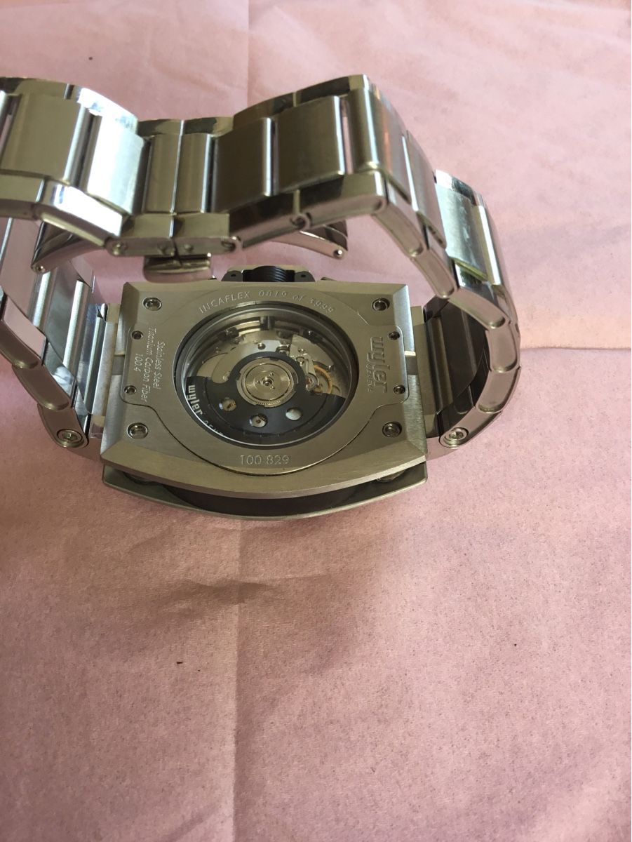 Wyler Orologi: WYLER CHRONO ACIER – Usato da Neuchatel venduto da RinoICF 3