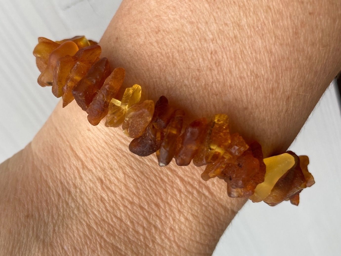 Bracciali & Braccialetti: NEU Armband Natur Bernstein gross – Nuovo (secondo la descrizione) da Stallikon venduto da dotka07 1
