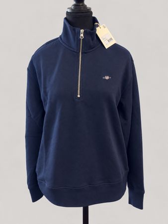 Sweat GANT Half-Zip bleu marine