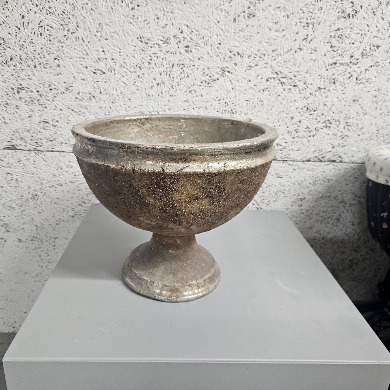 Vasi per fiori: Goldene Schale aus Ton – Usato da Belp venduto da Stuwi1