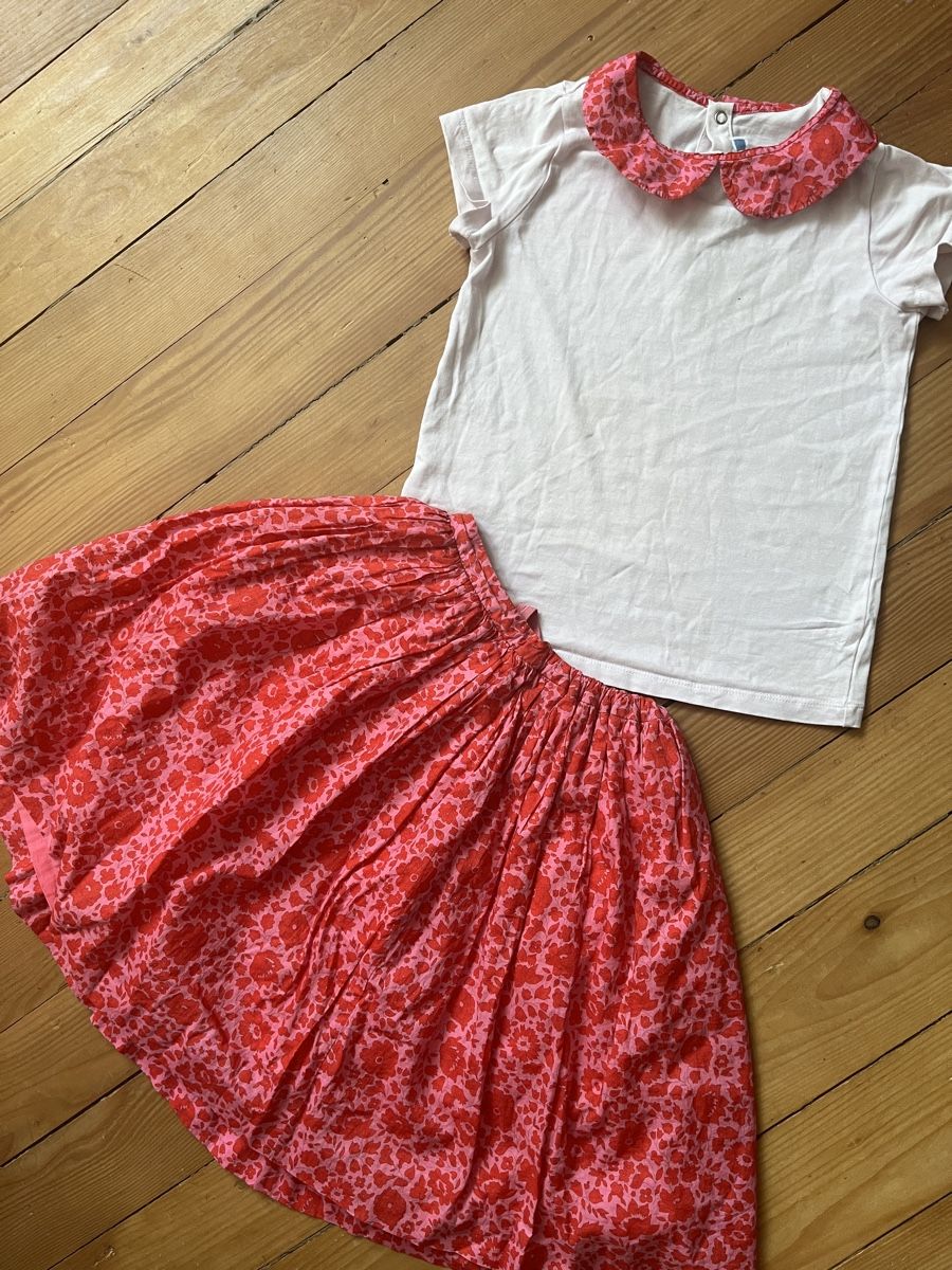 Kleider & Röcke: Süsses jacardi Kleid-Kombi – Gebraucht aus Uster von arcobalena02