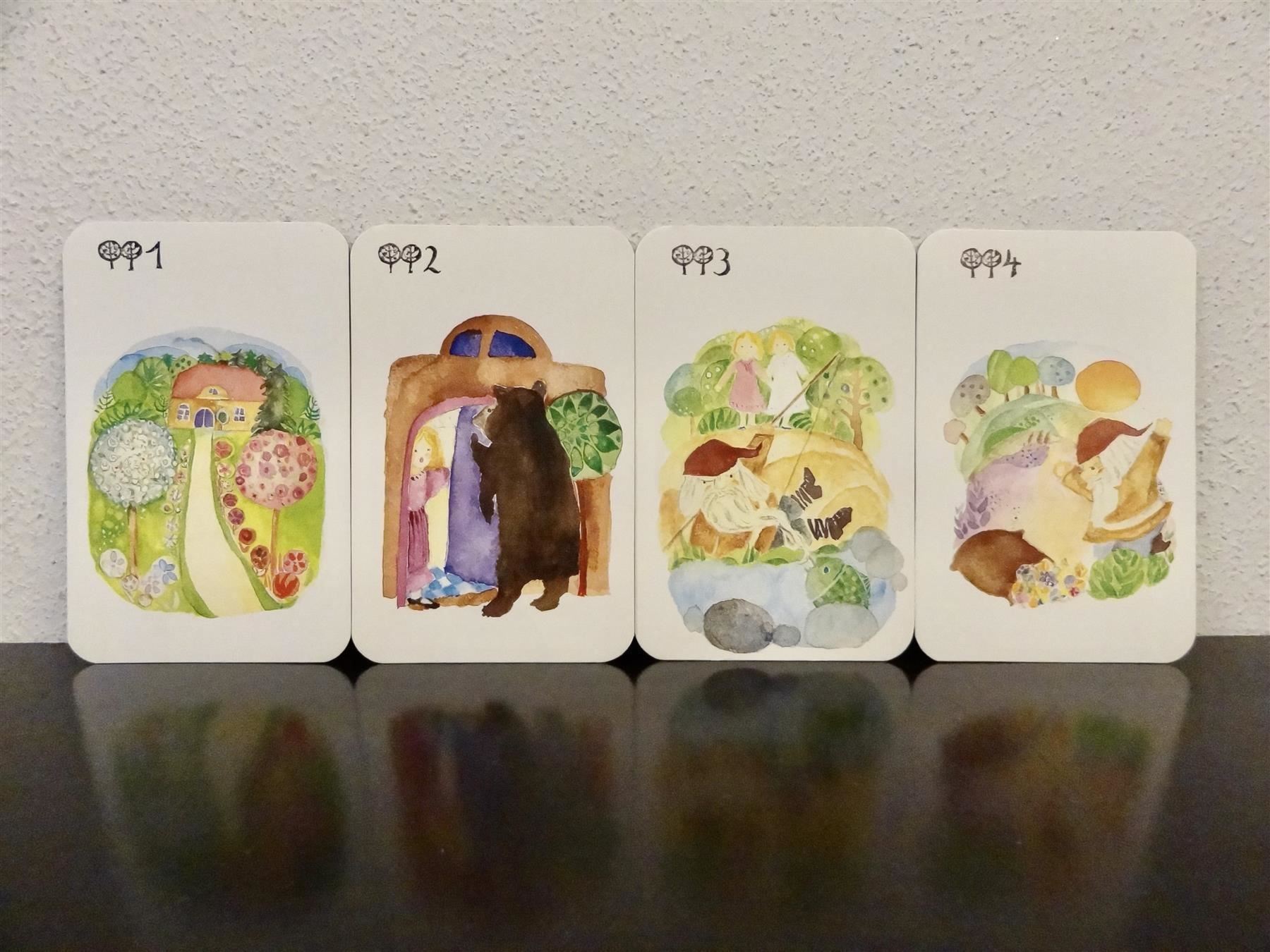 Giochi: schönes altes Quartett MÄRCHEN – Usato da Kerzers venduto da wisaundso 6