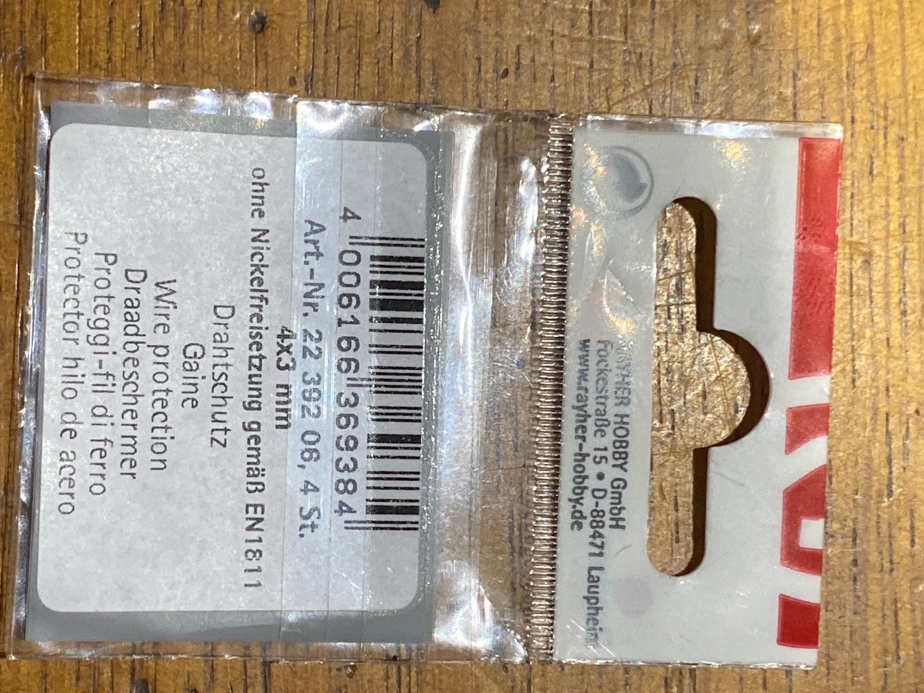 Kit bricolage: Drahtschutz gaine 2239206 – Nuovo e nell'imballaggio originale da Lajoux JU venduto da Briard0 1