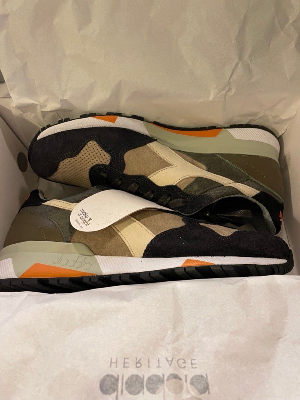 Diadora Scarpe da uomo: Diadora Heritage Trident 90 - Gr. 7.5 oder 41 - ungetragen – Nuovo e nell'imballaggio originale da Bern venduto da Eliaz 2