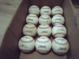 Neuwertige Baseballs, Preis pro Stück