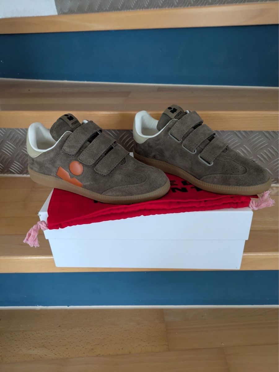 Isabel Marant Scarpe da donna: Isabel Marant Sneaker Beth, Khaki, NEU, Gr. 36 – Nuovo e nell'imballaggio originale da Bülach venduto da CarinAlexandra