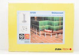 Fama Utz 9720 Stützenset 0m für Zahnradgleise, mit OVP