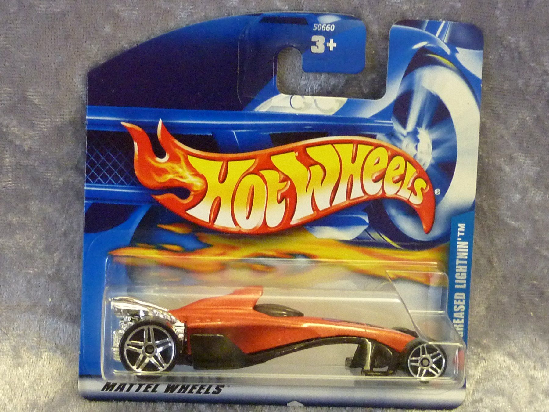 Hot Wheels Modellini d'auto: Greased Lightnin 1:64 – Nuovo e nell'imballaggio originale da Dürrenäsch venduto da modellautos4you