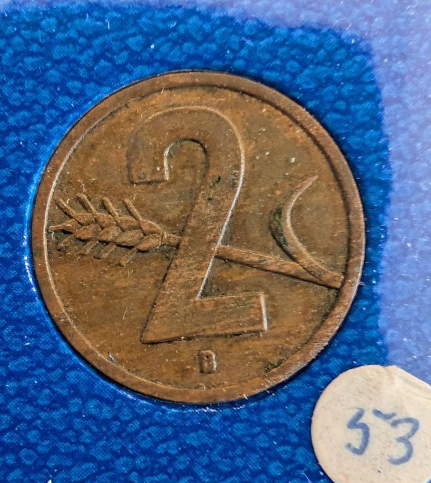 Tutti le monete: 2 Rappen 1953 – Usato da Arch venduto da coinsandmore 1