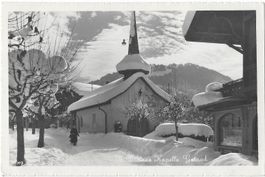 107    St.  Niklaus  Kapelle   Gstaad  im  Winter