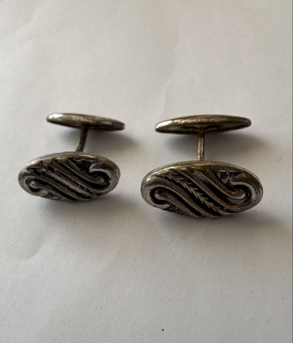 Gemelli: Boutons de manchette vintage argentés - Chic ! – Usato da Crans  Montana venduto da proff 4