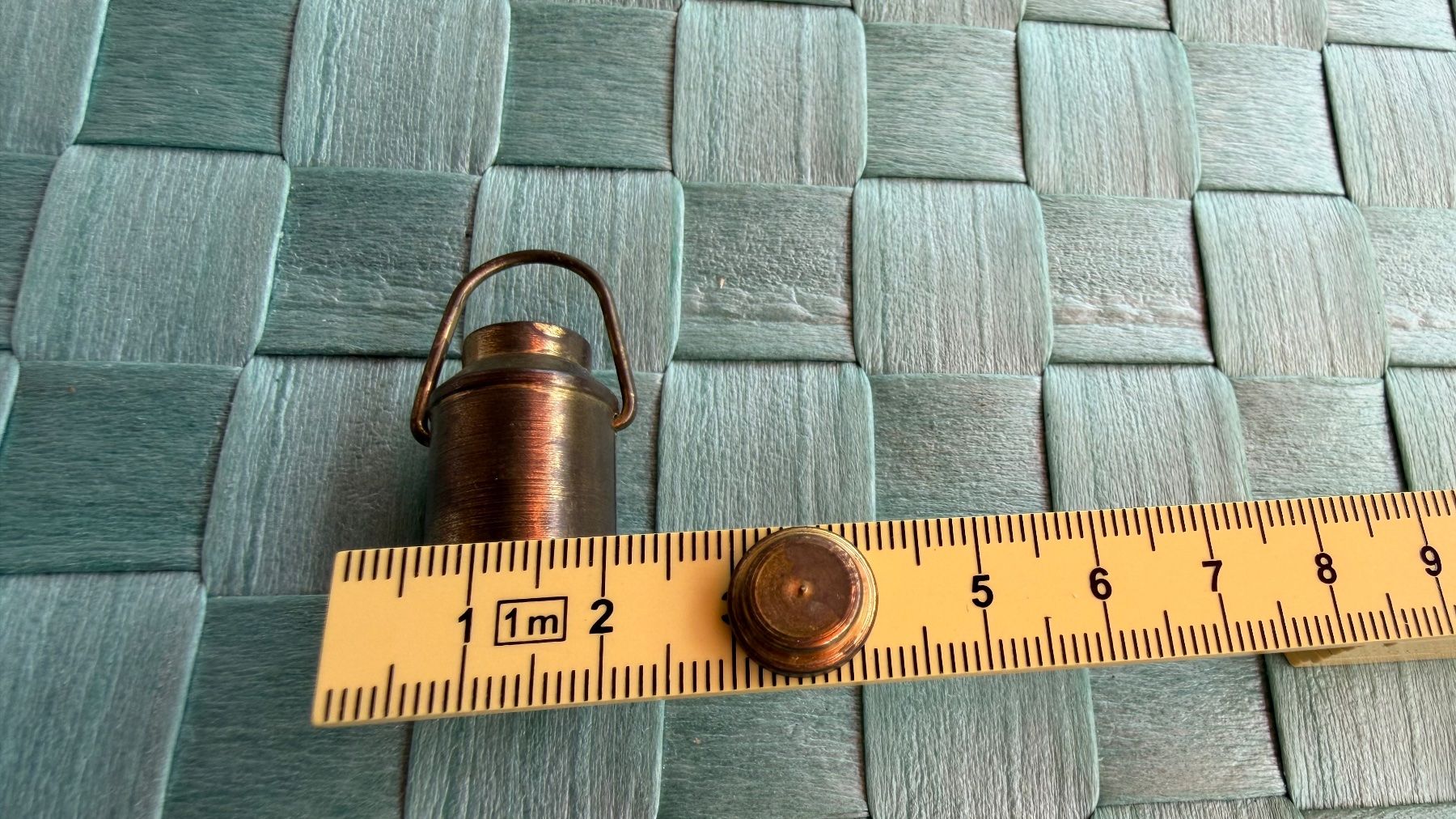 Puppenhäuser & -möbel: Puppenstube, Milchkessel, Messing, mini, mit Deckel – Gebraucht aus Egg b. Zürich von Mogli93 5