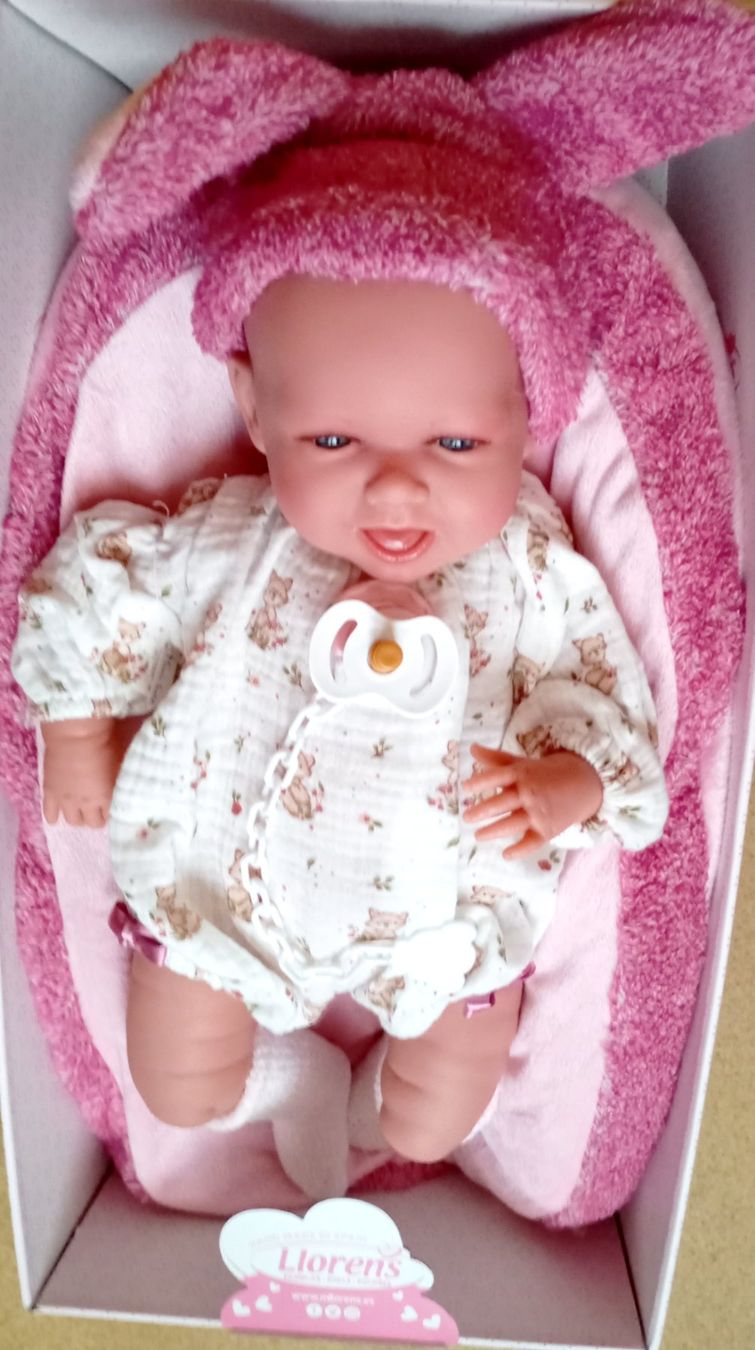 Bambole: Babypuppe, Mimi Fuchs – Nuovo e nell'imballaggio originale da Utzenstorf venduto da Easten 1