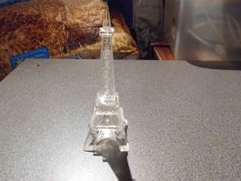 Eifelturm weiss/durchsichtig