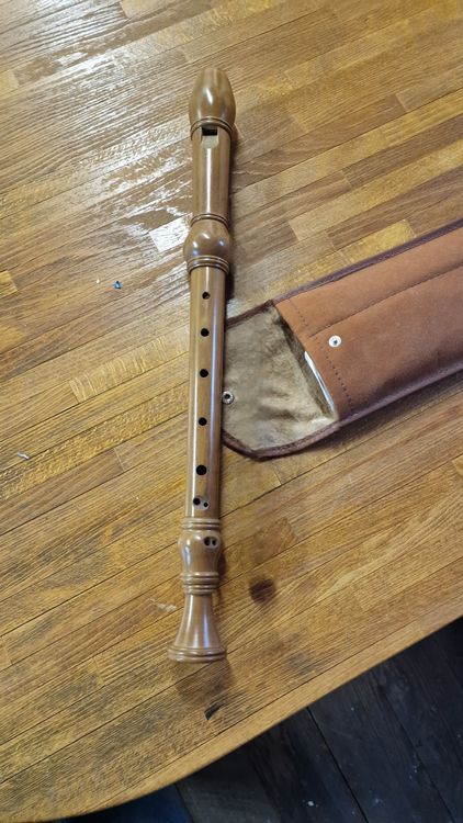 Grosse schöne Blockflöte mit Etui (Gebraucht) in Entlebuch für CHF 2 ...