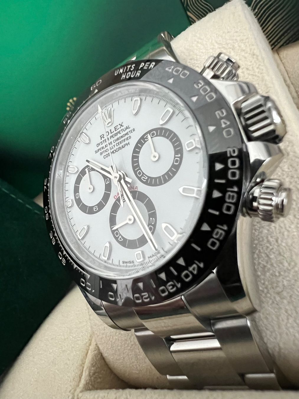 Rolex Uhren: Rolex Daytona Panda 116500LN FullSet neu – Neu und originalverpackt aus Lachen von  3