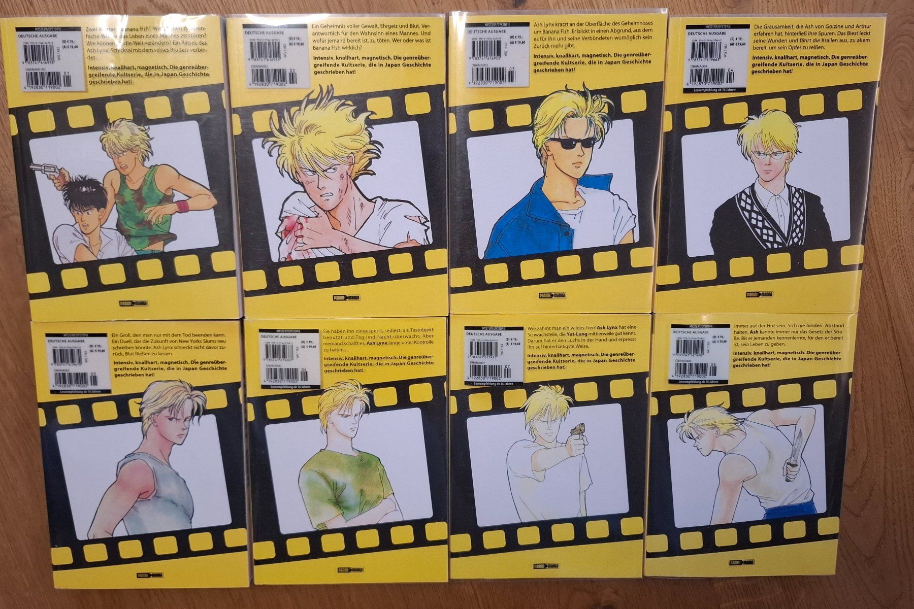 Banana Fish – Band 1–8 (Gebraucht) in Zunzgen für CHF 50 – mit ...