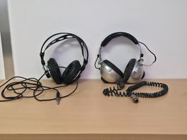 2x AKG Vintage Studiokopfhörer für Sammler / Bastler
