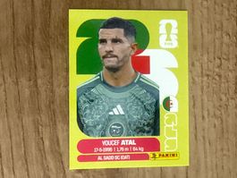 Panini FIFA WORLD CUP 2026 Sticker Youcef Atal ALG 4